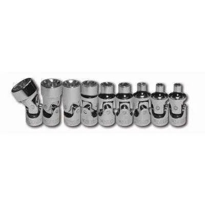 VIM Tools 9-Piece Universal Joint E-Torx 1/4 in. Drive Set Main image