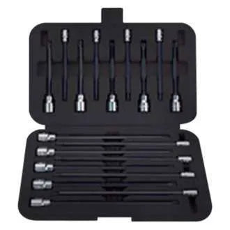 18pc. Long Torx Master Set, T10 thru T50