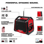 Milwaukee Tool M18 Bluetooth Jobsite Radio and Charger