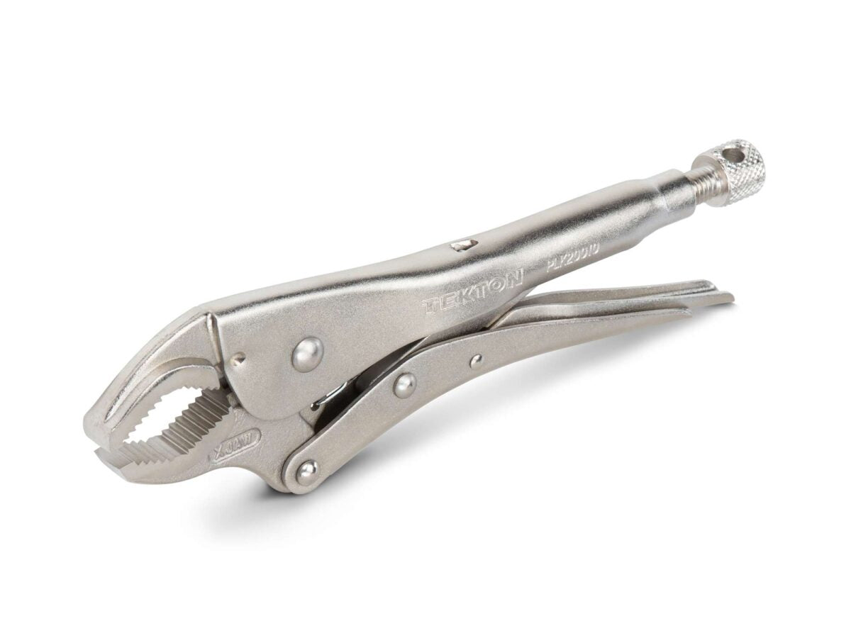 TEKTON 10 Inch Deep Bite Round Jaw Locking Pliers | PLK20010