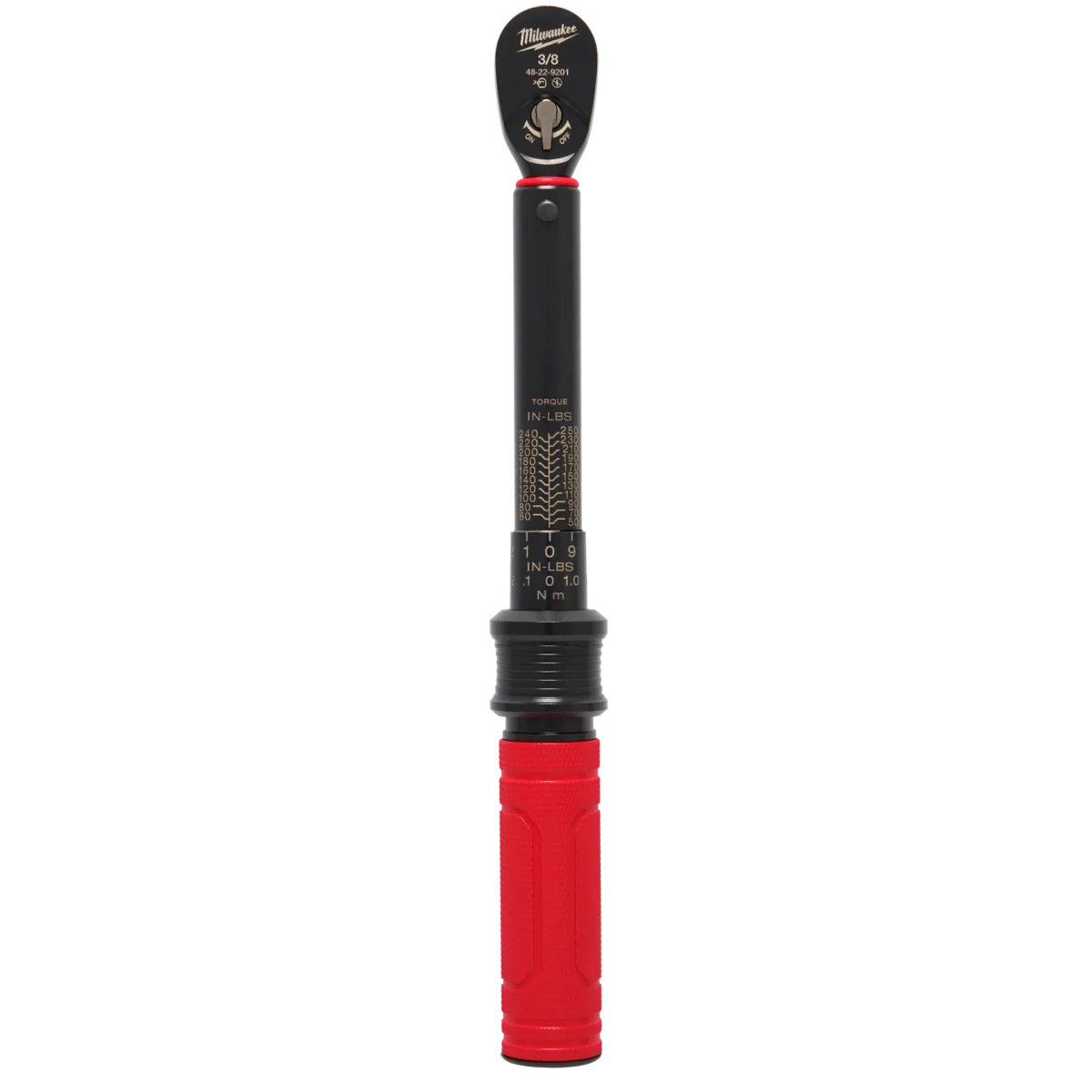 PREORDER: Milwaukee Tool 3/8 Inch Drive Click Torque Wrench 50-250 in-lbf
