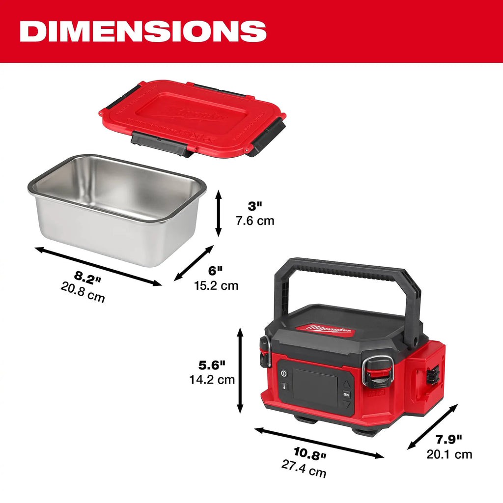 Milwaukee Tool M18 JOBSITE LUNCH WARMER