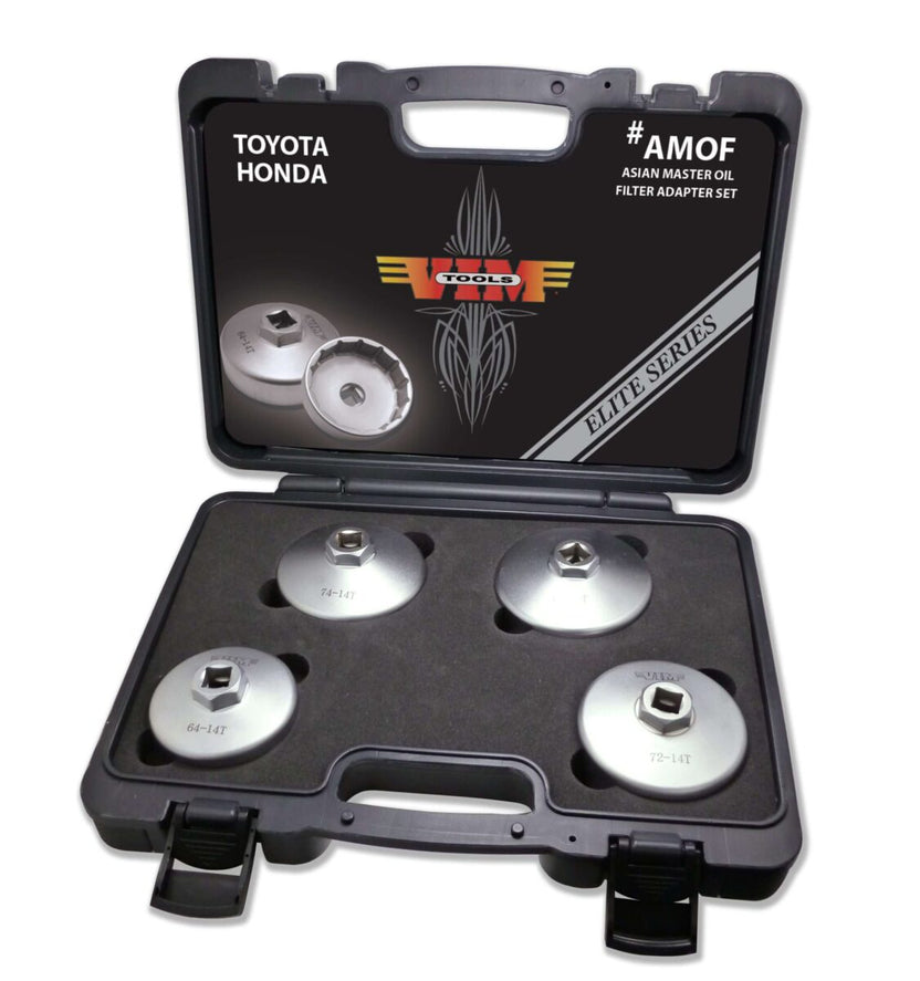 VIM Tools 4 Pc. Master Oil Filter Adapter Set ASIAN Main image