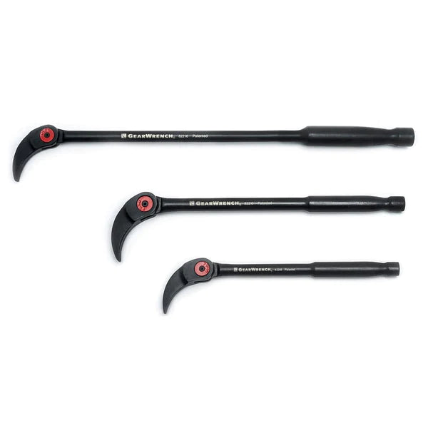 GearWrench 82301D 3 Pc. Indexing Pry Bar Set 8", 10" & 16" Main image