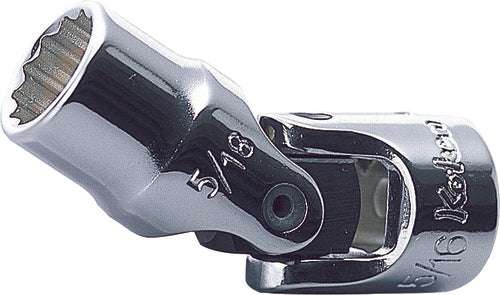 Ko-ken AS2445A-1/4 1/4 Sq. Dr. Universal Socket  1/4 12 point 31.8mm Aerospace
