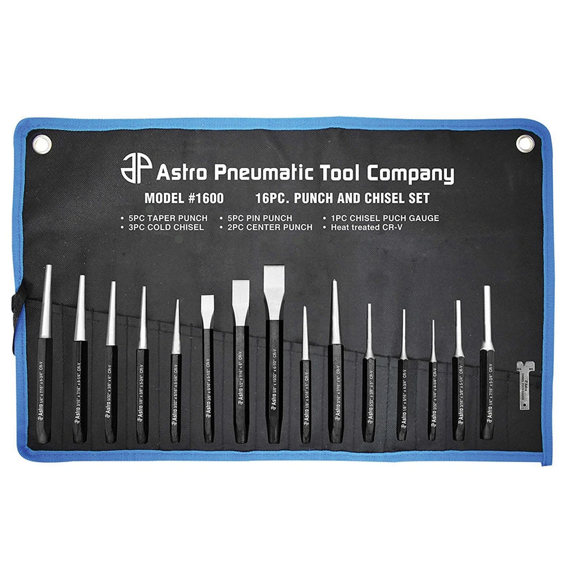 16 Piece Punch and Chisel Set Main image