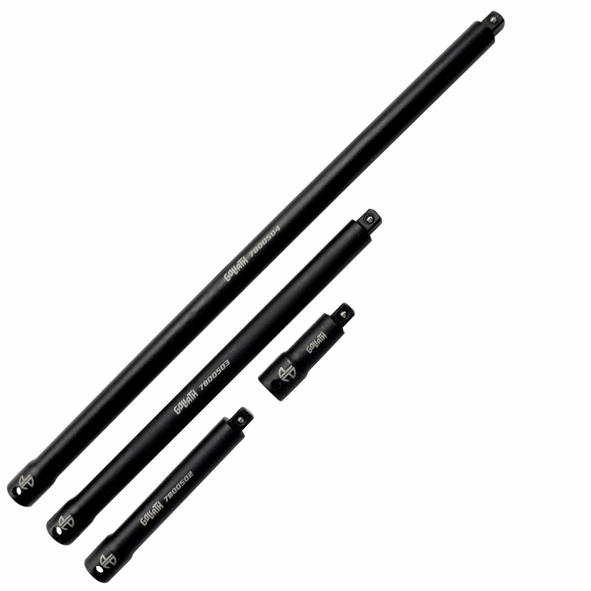 Astro Pneumatic 4 Piece 3/8 Inch Drive Goliath Torque-Saver Impact Extension Bar Set 2.5 Inch -15 Inch Main image