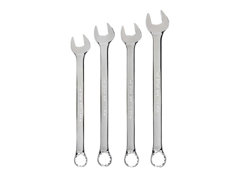 TEKTON Combination Wrench Set, 4-Piece (1-1/16 - 1-1/4 in.) | WCB90103 Main image