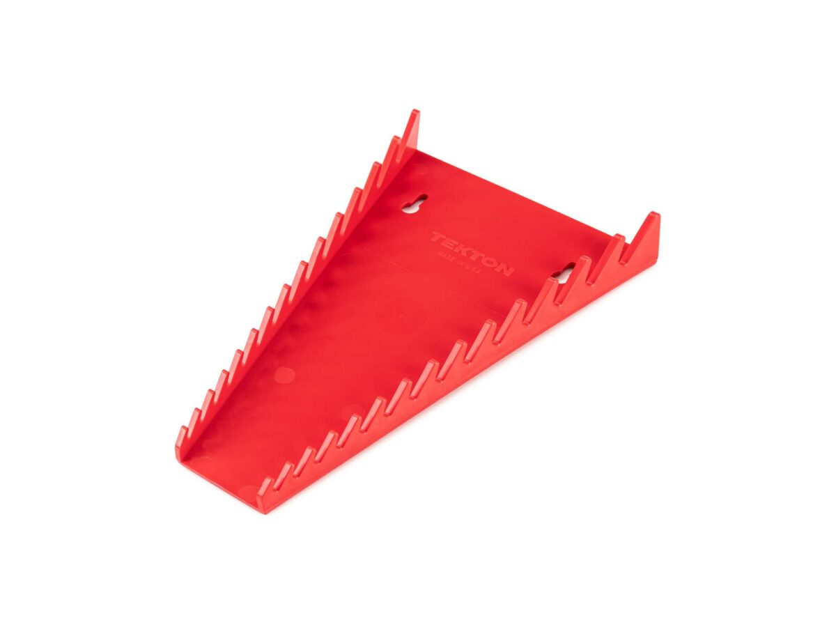 TEKTON 14-Tool Combination Wrench Organizer Rack (Red) | OWP12214 Main image