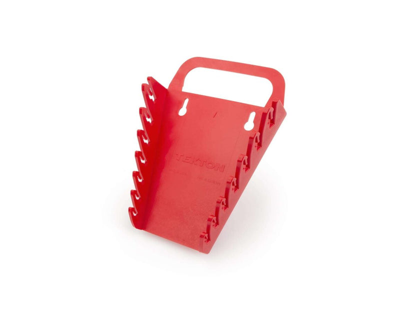 TEKTON 7-Tool Box End Wrench Holder (Red) | ORG22407 Main image