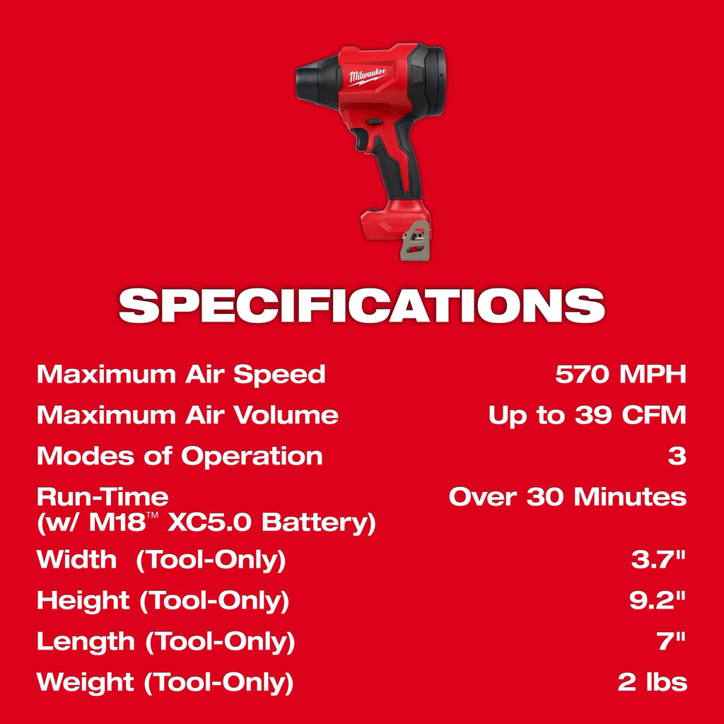 Milwaukee Tool M18 Brushless Precision Blower