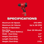 Milwaukee Tool M18 Brushless Precision Blower