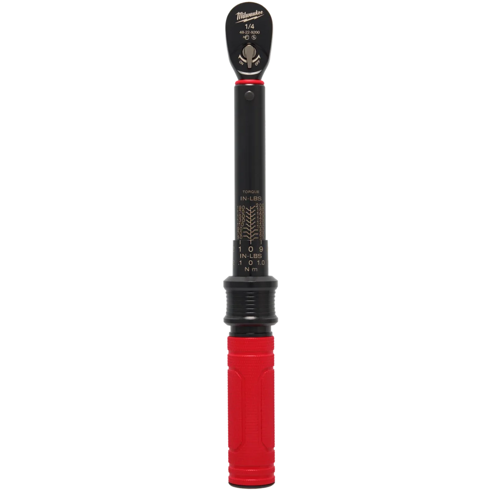 PREORDER: Milwaukee Tool 1/4 Inch Drive Click Torque Wrench 40-200 in-lbf