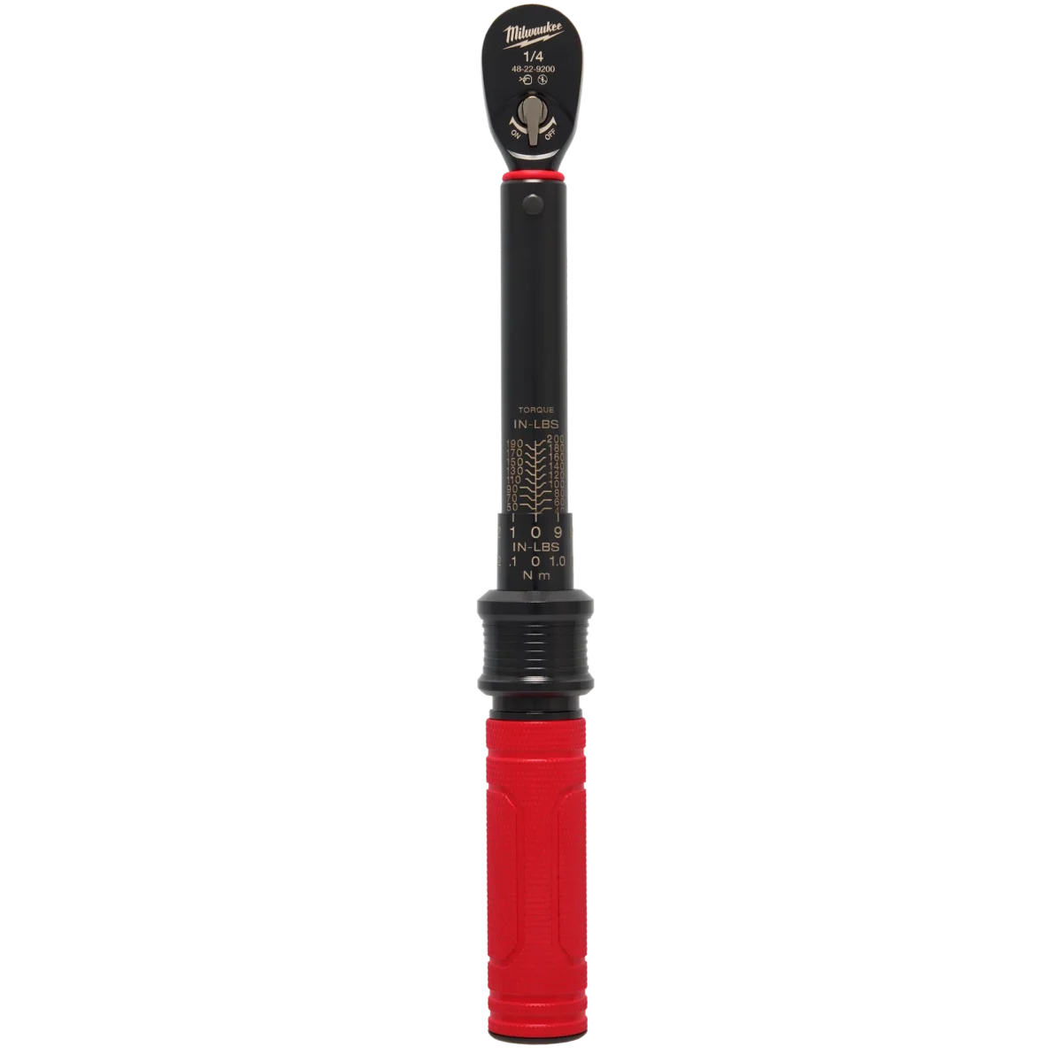 PREORDER: Milwaukee Tool 1/4 Inch Drive Click Torque Wrench 40-200 in-lbf