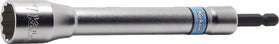 Ko-ken BD008E.165-21(12P) 1/4 Hex Dr. Long Socket  21mm 12 point 165mm