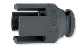 Ko-ken BD022.120P-1/2 Hammer Drill Shank Adaptor: SDS to 1/2 Square Pin type Drive ï¿½ 120mm Main image