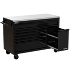 Homak Manufacturing Homak 54" TECH Workstation w/Power Tool Drawer and Stainless Steel Top