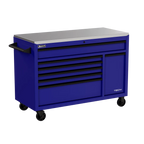Homak Manufacturing Homak 54" TECH Workstation w/Power Tool Drawer and Stainless Steel Top