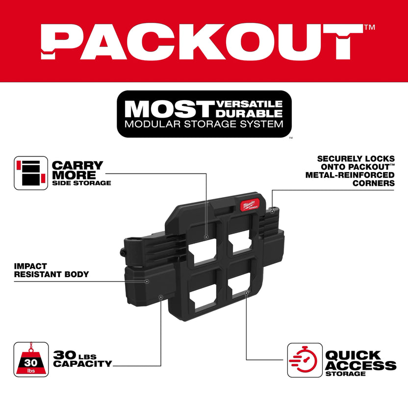 Milwaukee Tool PACKOUT Tool Box Compact Plate Secondary image