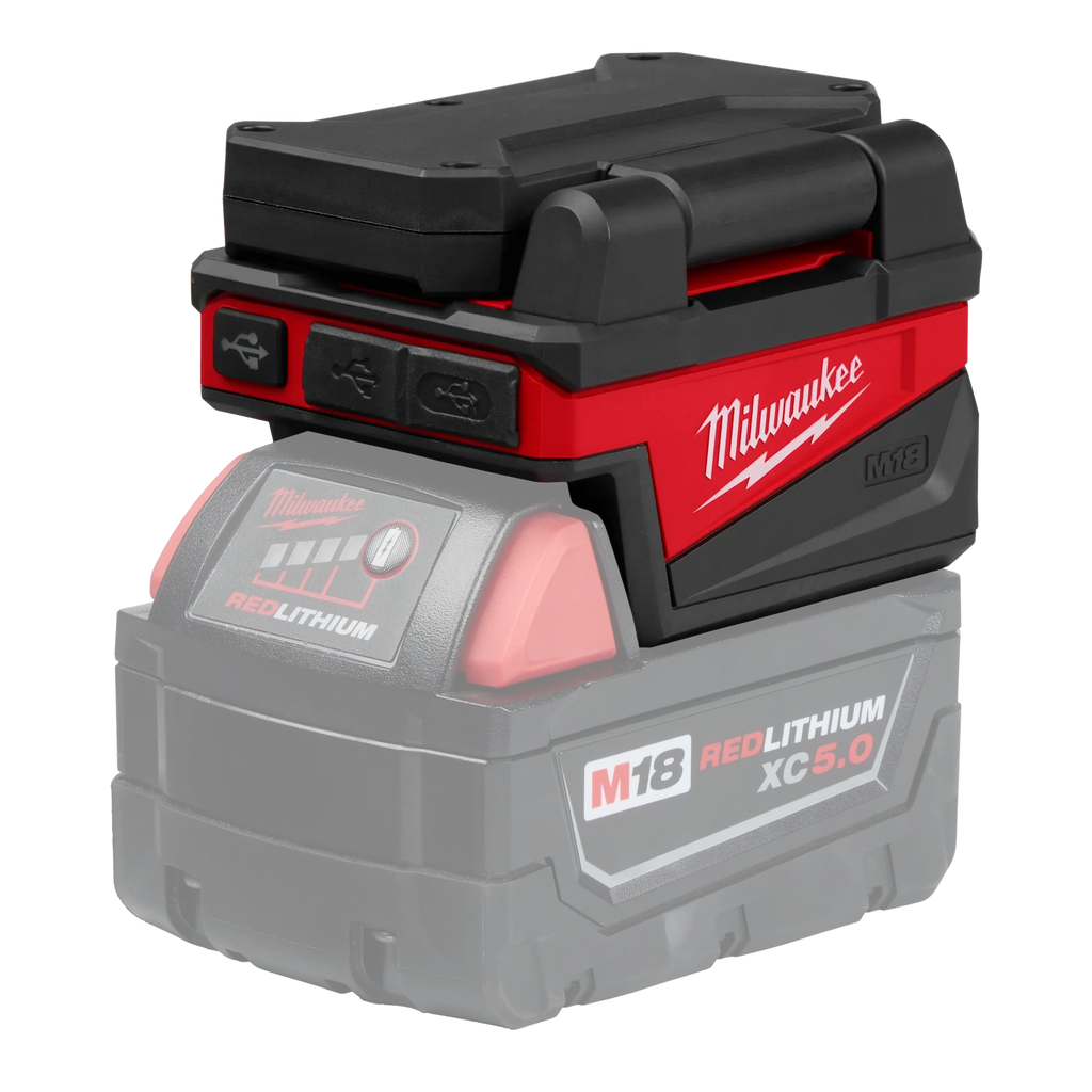 Milwaukee Tool M18 ROVER Compact Folding Flood Light w/ USB Charging
