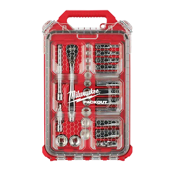 3/8in 28pc Ratchet and Socket Set in PACKOUT - SAE