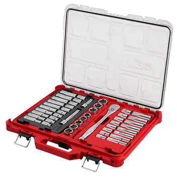47pc 1/2" Drive Ratchet & Socket Set with PACKOUT™ Low-Profile Organizer