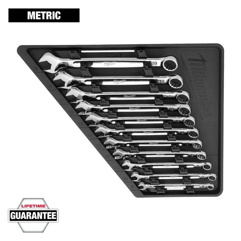 Milwaukee Tool 11pc Metric Combination Wrench Set Main image