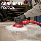 Milwaukee Tool Milwaukee Tool M12 FUEL 6 Inch Lithium-Ion Brushless Cordless 6 in. Random Orbital Sander (3/16 Inch Orbit) Kit