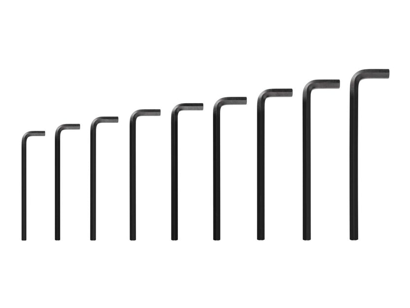 TEKTON Flat End Hex L-Key Set, 9-Piece (11-19 mm) | KLX90201 Main image