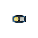 Arkfeld Pro Flat EDC Flashlight with LED Light UV and Laser