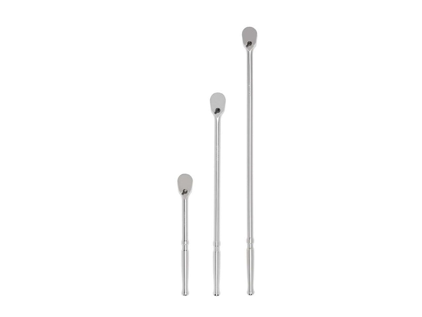 TEKTON 1/2 Inch Drive Ratchet Set, 3-Piece (10-1/2, 18, 24 in.) | SRH92005 Main image