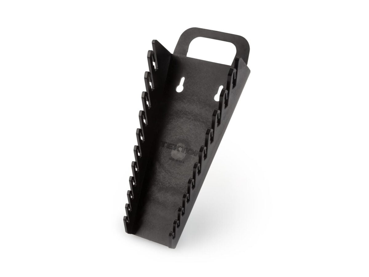 TEKTON 11-Tool Angle Head Wrench Holder (Black, 3/8-1 in.) | ORG23111