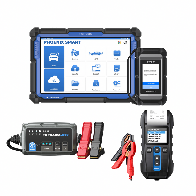 Phoenix Smart - 10.1" OE-Level Scan Tool, Cloud-Based Programming, Adv Protocols Main image