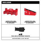 Milwaukee Tool PACKOUT Tool Box Long Tool Holder Attachment