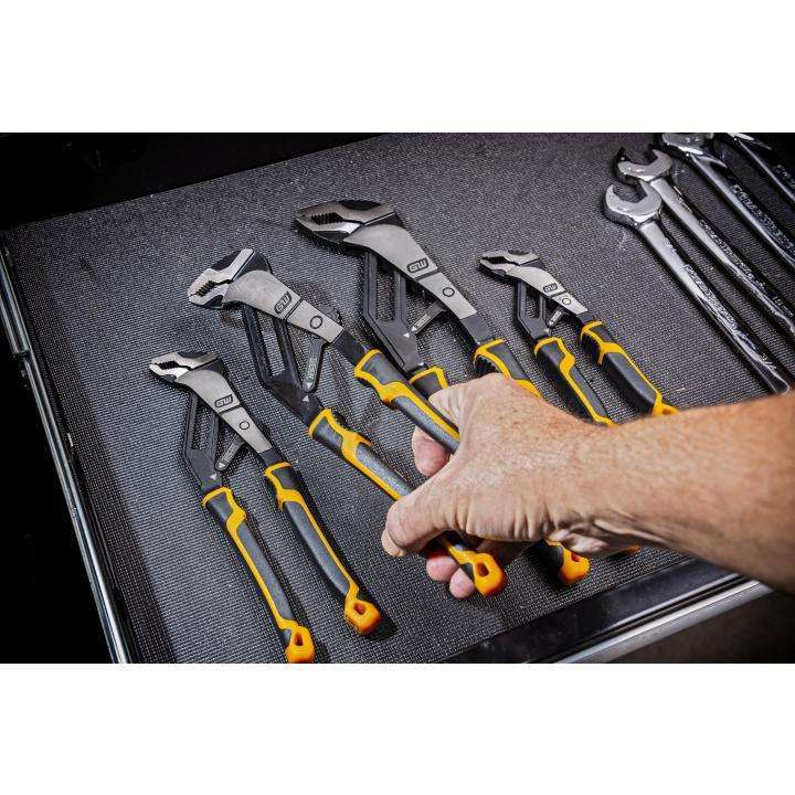 4 Pc. Pitbull Auto-Bite Tongue & Groove Dual Material Pliers with K9 Jaws Secondary image
