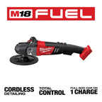 Milwaukee Tool M18 FUEL 7” Variable Speed Polisher w/ FREE Item