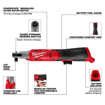 M12 FUEL 3/8" RATCHET