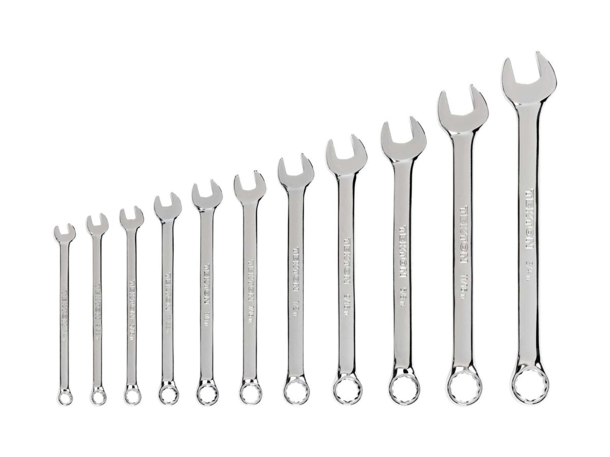 TEKTON Combination Wrench Set, 11-Piece (1/4-3/4 in.) | WCB90105 Main image