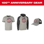 Milwaukee 100 Year Anniversary 1924 Work Hoodie Gray