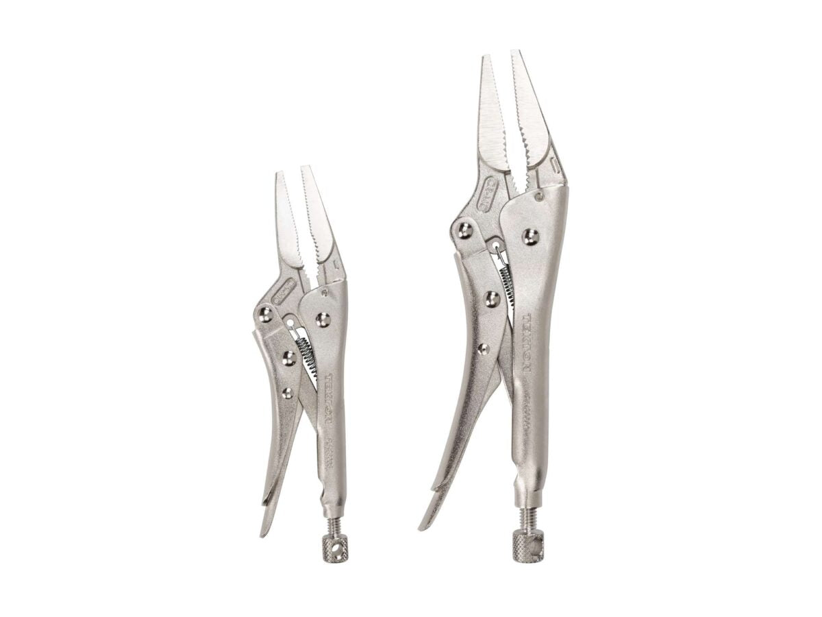 TEKTON Long Nose Locking Pliers Set (2-Piece) | PLK90303 Main image