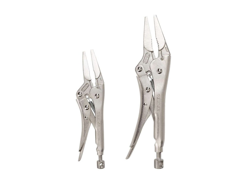 TEKTON Long Nose Locking Pliers Set (2-Piece) | PLK90303 Main image