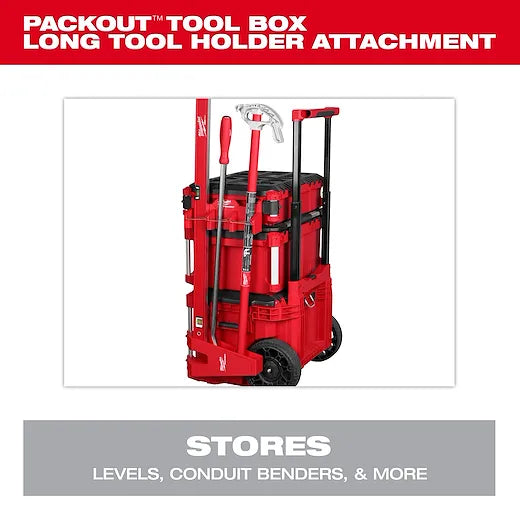 Milwaukee Tool PACKOUT Tool Box Long Tool Holder Attachment
