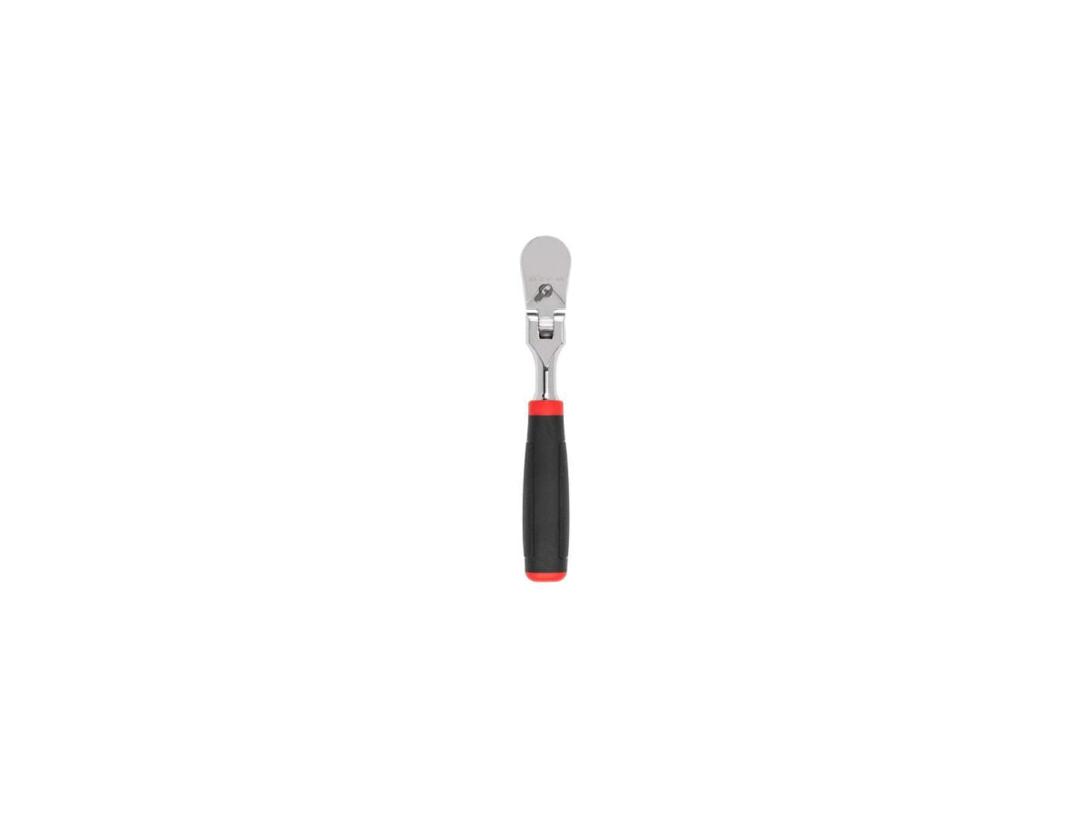 TEKTON 1/4 Inch Drive x 6 Inch Flex Head Comfort Grip Ratchet | SRH22006 Main image