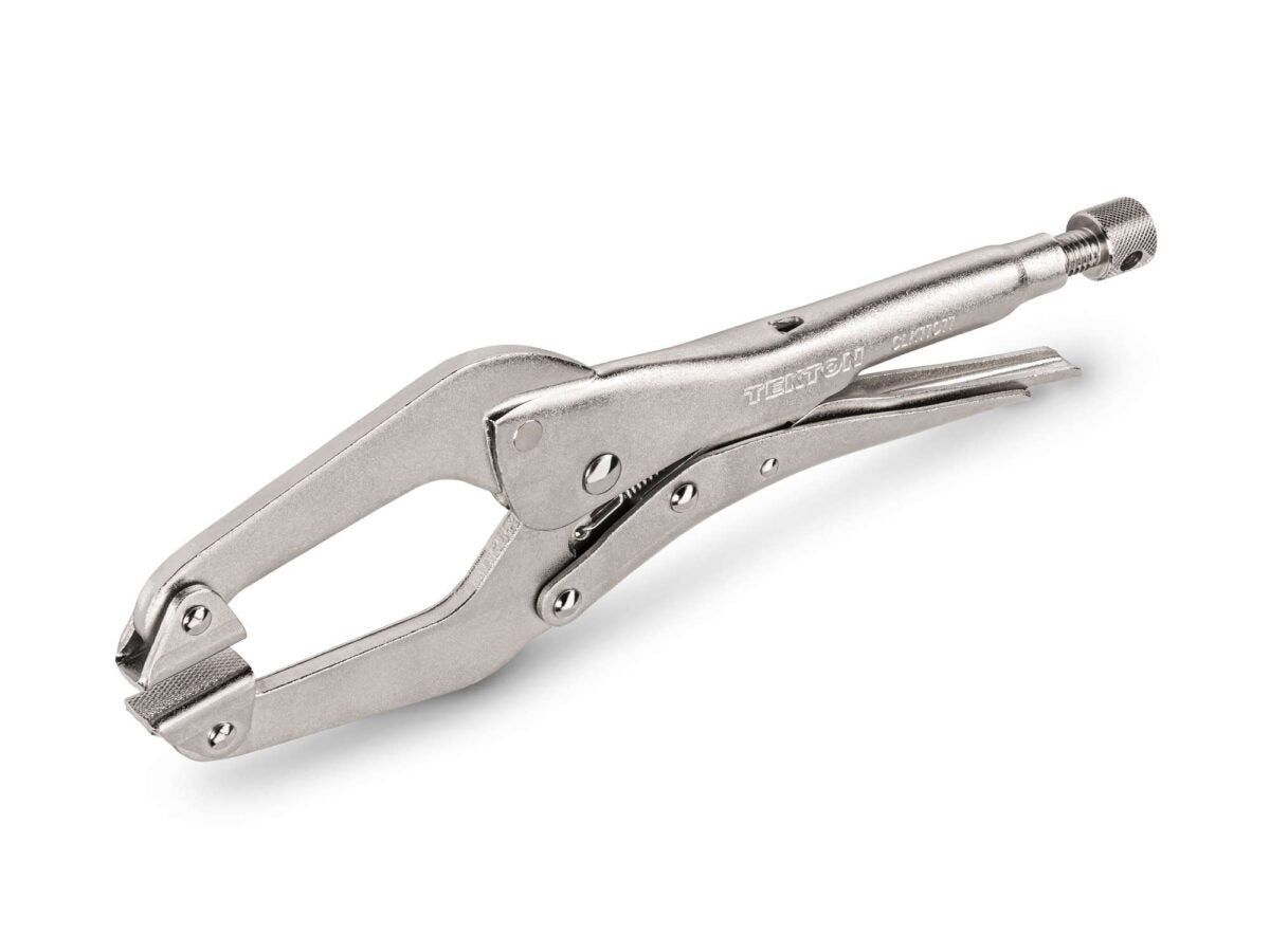 TEKTON 11 Inch Swivel Pad Locking Clamp | CLK11011 Main image