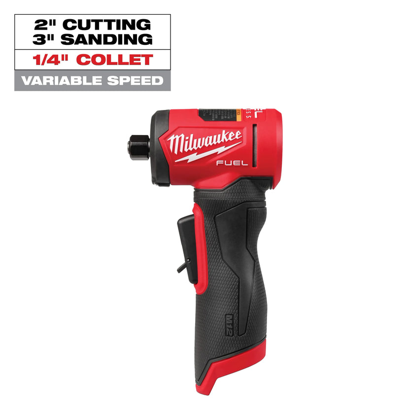 Milwaukee Tool M12 FUEL 1/4 Inch Right Angle Die Grinder w/ FREE 5.0 Battery Secondary image