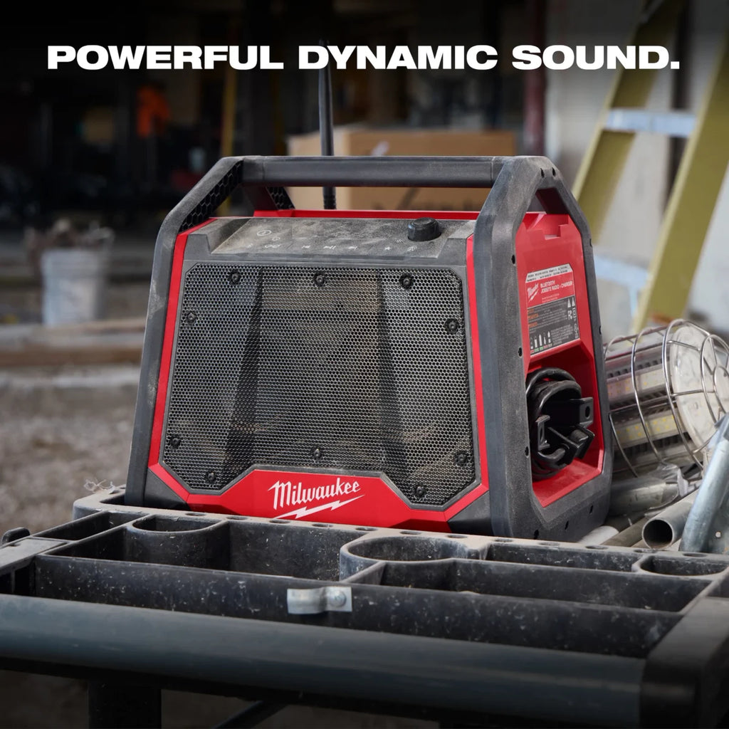 Milwaukee Tool M18 Bluetooth Jobsite Radio and Charger