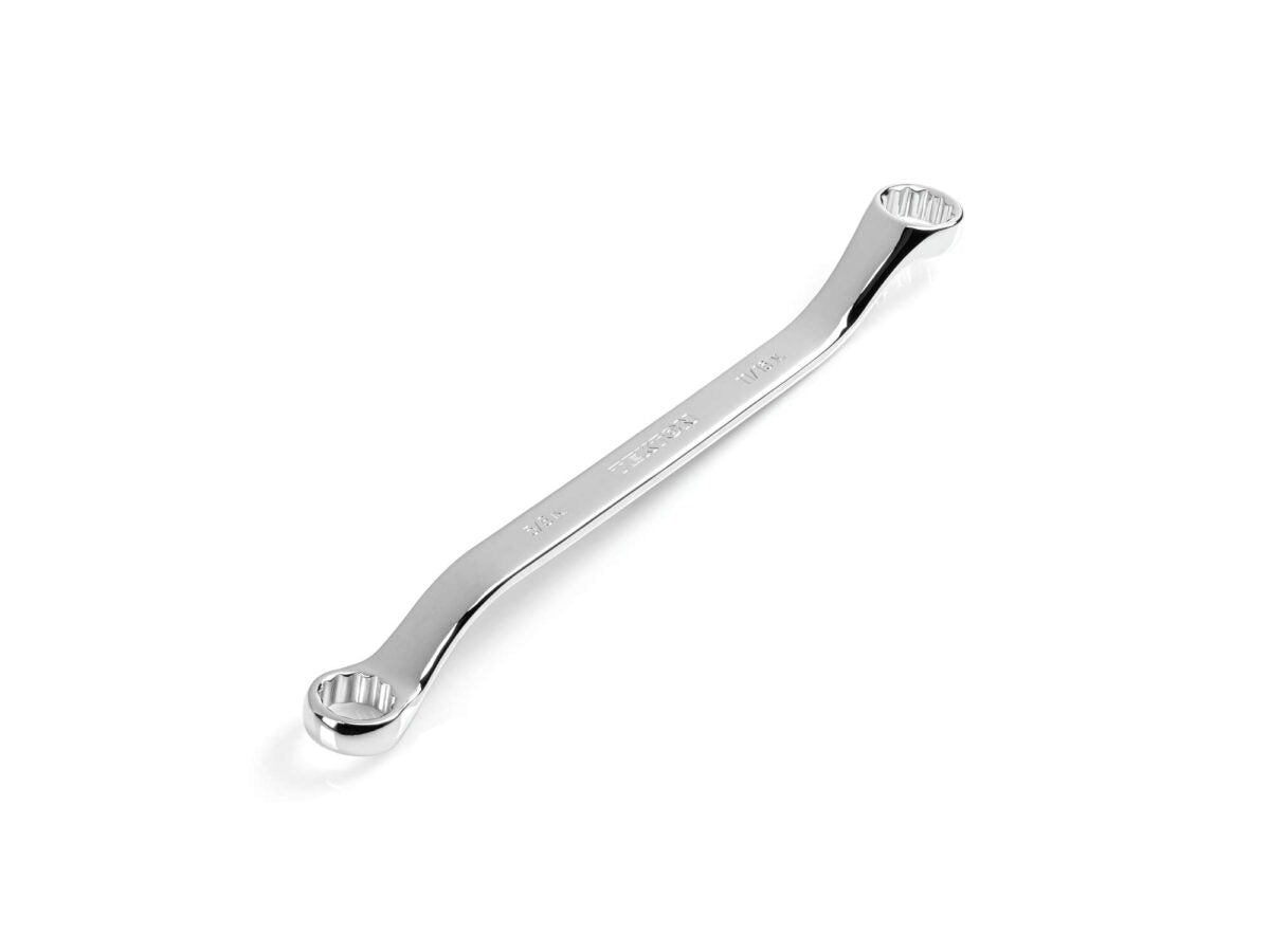 TEKTON 5/8 x 11/16 Inch 45-Degree Offset Box End Wrench | WBE23316 Main image