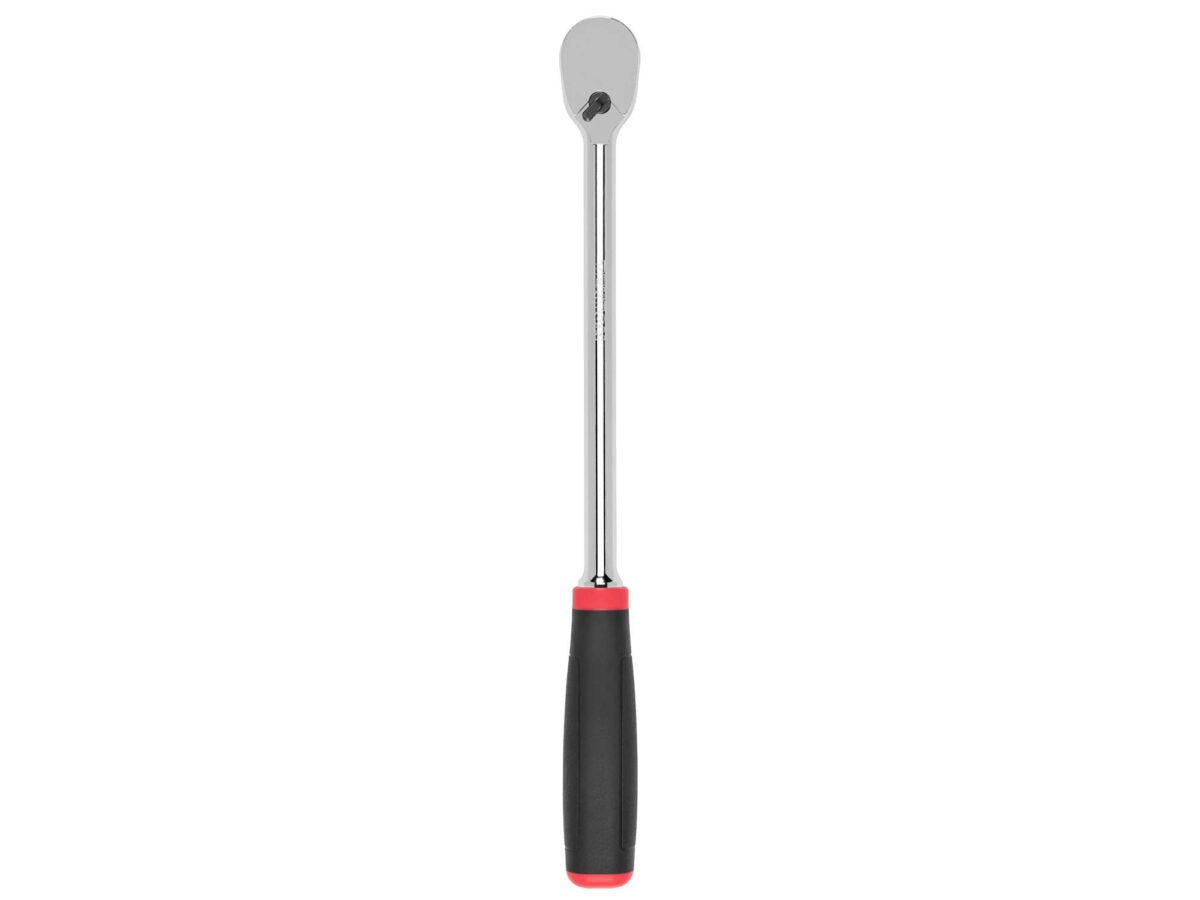 TEKTON 3/8 Inch Drive x 12 Inch Comfort Grip Long Ratchet | SRH02112