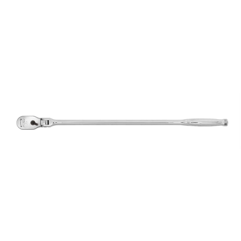 VIM Tools 1/2 Inch Drive 24 Inch OAL 90T Flex Head Ratchet - Usa Made Chrome Main image
