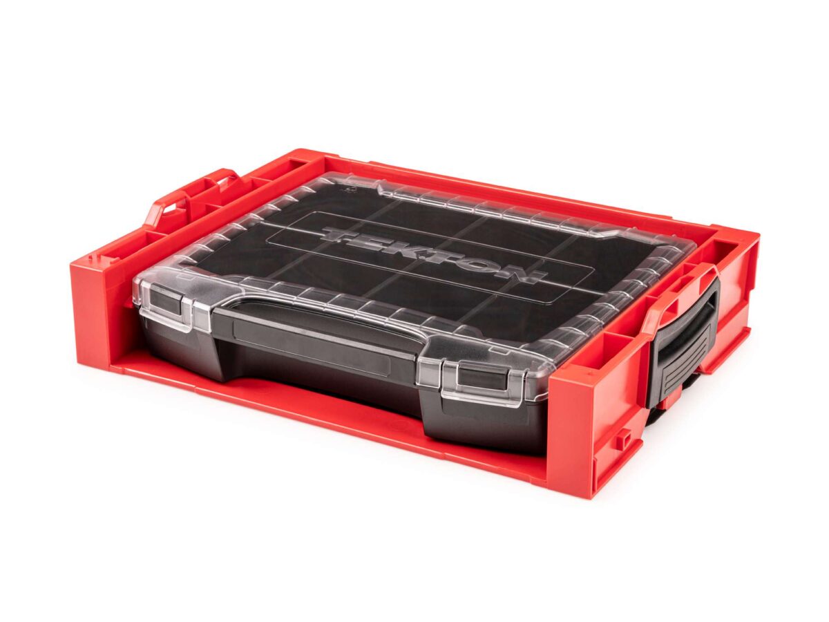 TEKTON Lidded Drawer (i-BOXX) with 8-Cavity Parts Tray and Stacking Drawer Rack | OLB94003 Main image